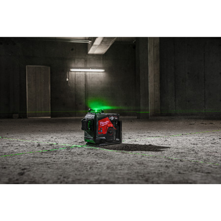 MILWAUKEE Laser M12™ 360° se zeleným paprskem se 3 rovinami 4933478246