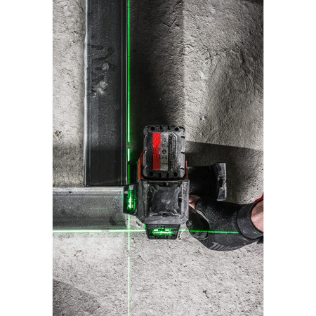MILWAUKEE Laser M12™ 360° se zeleným paprskem se 3 rovinami 4933478246