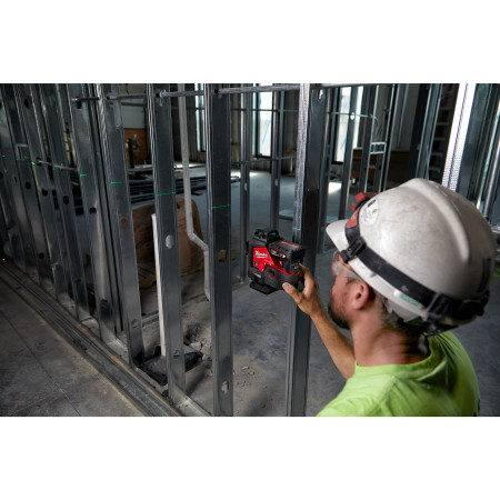 MILWAUKEE Laser M12™ 360° se zeleným paprskem se 3 rovinami 4933478246