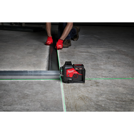 MILWAUKEE Laser M12™ 360° se zeleným paprskem se 3 rovinami 4933478246