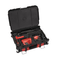 MILWAUKEE Sada laseru M12™ 360° se zeleným paprskem se 3 rovinami a příslušenství 4933478990