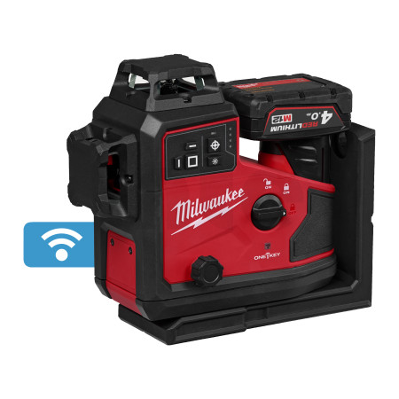 MILWAUKEE M12™ zelený laser s automatickým zarovnáním 360° ve 3 rovinách 4933499003