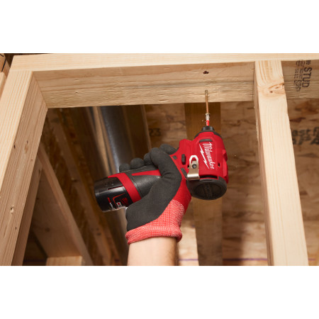 MILWAUKEE M12 BLIDRC-202C Aku kompaktní bezuhlíkový rázový utahovák 1/4" HEX 4933499690