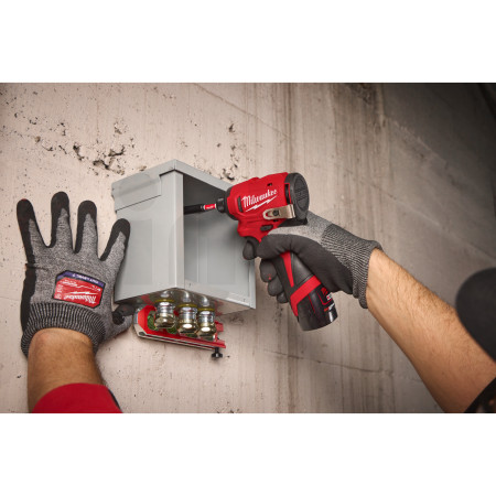 MILWAUKEE M12 BLIDRC-202C Aku kompaktní bezuhlíkový rázový utahovák 1/4" HEX 4933499690