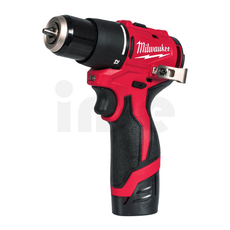MILWAUKEE M12 BLPDRC-202C kompaktní bezuhlíková příklepová vrtačka 4933500422