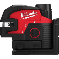 MILWAUKEE M12™ křížový liniový laser se 4 body 4933479204