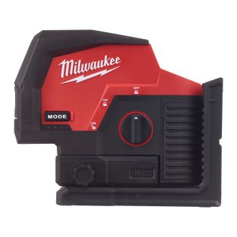MILWAUKEE M12™ křížový laser se zeleným paprskem a olovnicí 4933479427