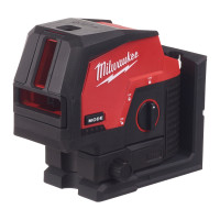 MILWAUKEE M12™ křížový laser se zeleným paprskem a olovnicí 4933479427