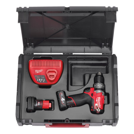 MILWAUKEE M12 FUEL™ 2-rychlostní kompaktní příklepová vrtačka 4933441877