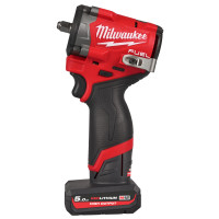 MILWAUKEE M12 FCIWF38G3-502X M12 FUEL ⅜″  kompaktní rázový utahovák s třecím kroužkem 4933493452