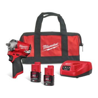 MILWAUKEE Polokompaktní rázový utahovák ⅜ ″ M12 FUEL™ 4933478785