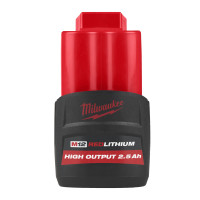 MILWAUKEE M12™ HIGH OUTPUT™ 2,5 Ah akumulátor 4932480164