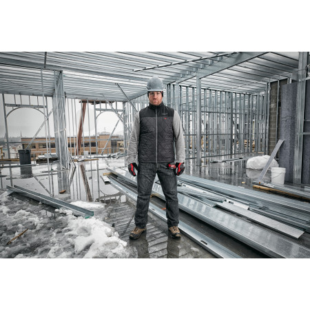 MILWAUKEE M12™ vyhřívaná hybridní prošívaná vesta 4933464372