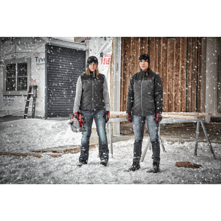 MILWAUKEE M12HBWPLADIES-0(S) - M12™ dámská vyhřívaná hybridní prošívaná vesta 4933464803