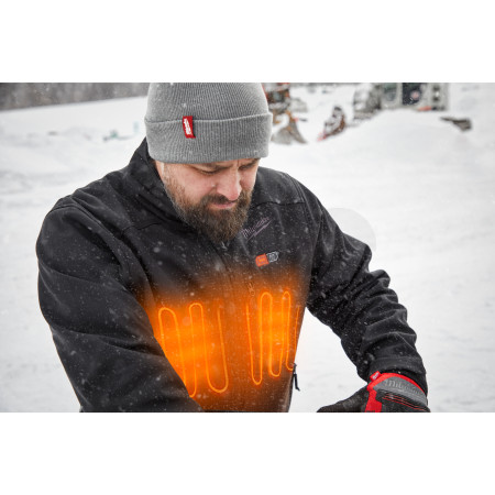 MILWAUKEE M12 HJ BL5 M12 Vyhřívaná bunda PREMIUM černá, 5.gen. vel. XXXL 4933479362