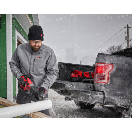 MILWAUKEE M12 HJ GREY5 M12™ vyhřívaná bunda šedá 4933478976