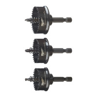 MILWAUKEE Sada kruhových pilek/děrovek Shockwave Impact Duty Holesaw SET, 22, 29, 35 mm 4932501139