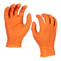 MILWAUKEE Orange Disposable Nitrile Gloves 4932501905