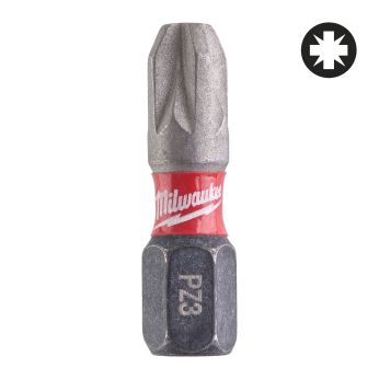 MILWAUKEE Šroubovací bity ShW PZ3 25mm - 2ks 4932430868