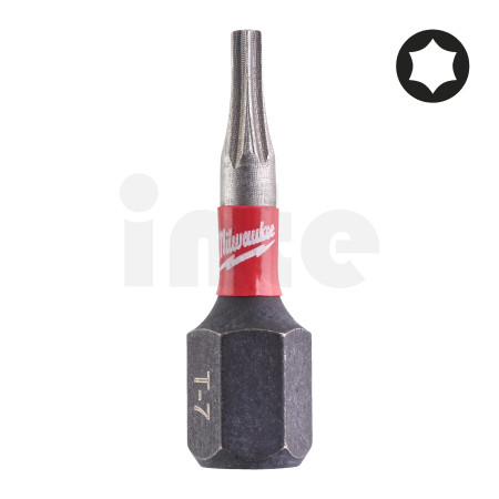 MILWAUKEE Šroubovací bity ShW TX7 25mm - 2ks 4932471567