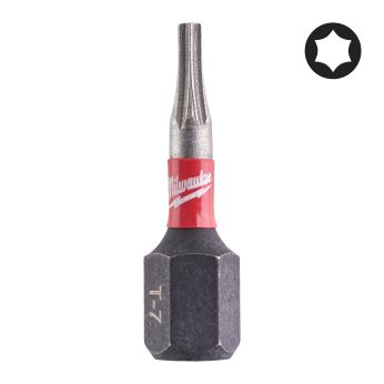 MILWAUKEE Šroubovací bity ShW TX7 25mm - 2ks 4932471567