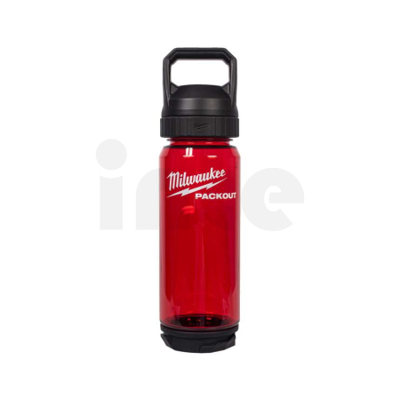 MILWAUKEE Packout Láhev 740 ml s víčkem - červená 4932498636