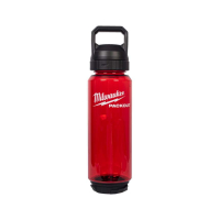 MILWAUKEE Packout láhev 1 005 ml s víčkem – červená 4932498637