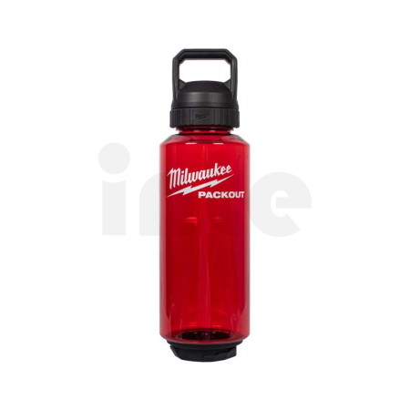 MILWAUKEE Packout láhev 1420 ml s víčkem – červená 4932498638