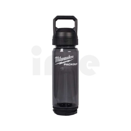 MILWAUKEE Packout láhev 740 ml s víčkem – černá 4932498639