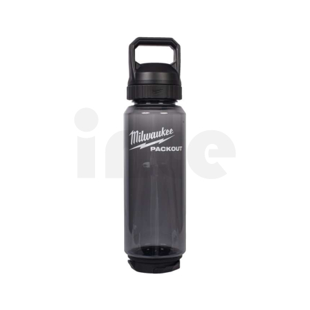 MILWAUKEE Packout láhev 1005 ml s víčkem – černá 4932498640