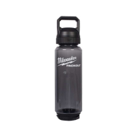 MILWAUKEE Packout láhev 1005 ml s víčkem – černá 4932498640