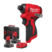 MILWAUKEE M12 BLIDRC-202C Aku kompaktní bezuhlíkový rázový utahovák 1/4" HEX 4933499690