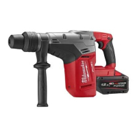 MILWAUKEE M18 CHM-121C FUEL 5kg SDS-Max vrtací a bourací kladivo 4933499271