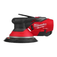 MILWAUKEE M12 FROS2.5-0 FUEL 150 mm excentrická bruska s oběžným kolem 2,5 mm 4933493647
