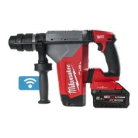 MILWAUKEE M18 ONEFHPX-802X FUEL ONE-KEY 4-režimové kladivo 32 mm SDS-PLUS se sklíčidlem FIXTEC 4933500234