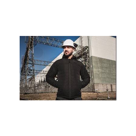 MILWAUKEE M12 HPJBL3-0 (XXL) HEXON Vyhřívaná prošívaná bunda černá 4932493841