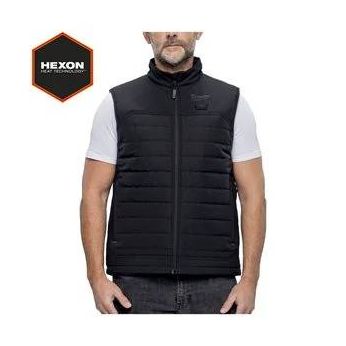 MILWAUKEE M12 HPVBL3-0 (S) HEXON Vyhřívaná vesta černá 4932493842