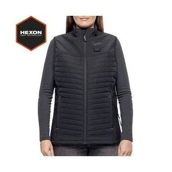 MILWAUKEE M12 HPVLBL3-0 (XXL) HEXON Dámská vyhřívaná vesta černá 4932493856