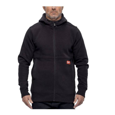 MILWAUKEE GRIDIRON™ Celopropínací mikina s kapucí černá 4932499387