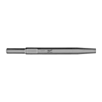 MILWAUKEE Stopka pro pěchovací desky a pemrlice K-Hex 21 mm, 300 mm 4932479219