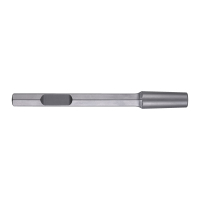 MILWAUKEE Stopka pro pěchovací desky a pemrlice, upínání 28mm Hex, 390 mm 4932479223