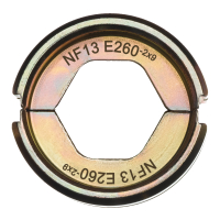 MILWAUKEE Krimpovací čelisti NF13 E260-2x9 4932479689