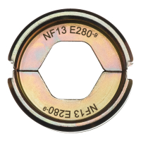 MILWAUKEE Krimpovací čelisti NF13 E280-9 4932479691