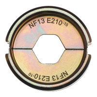 MILWAUKEE Krimpovací čelisti NF13 E210-10 4932479699