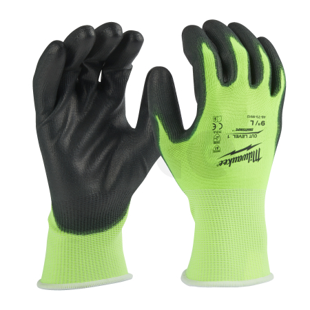 MILWAUKEE Reflexní rukavice s třídou ochrany proti proříznutí A - 9/L- 1 ks 4932479918