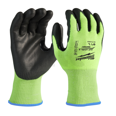MILWAUKEE Reflexní rukavice s třídou ochrany proti proříznutí B - 8/M - 1 ks 4932479922