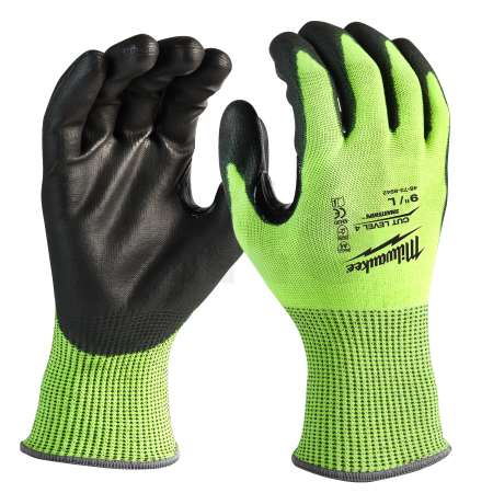 MILWAUKEE Reflexní rukavice s třídou ochrany proti proříznutí D - 8/M - 1 ks 4932479927