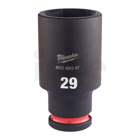 MILWAUKEE Průmyslová hlavice Shockwave 1/2" HEX 29mm prodloužená 4932480347