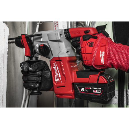 MILWAUKEE M18 BLHX M18™ bezuhlíkové kladivo SDS-Plus 26 mm, se 4 režimy a sklíčidlem FIXTEC™ 4933478892