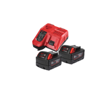 MILWAUKEE M18 sada akumulátorů a nabíječky 4932479831